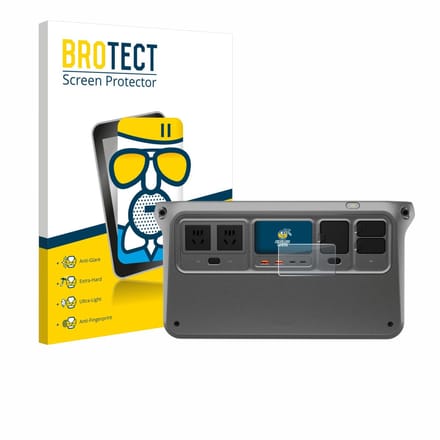 BROTECT - Screenprotector voor DJI Power 1000 - Folie Beschermfolie Beschermglas matte