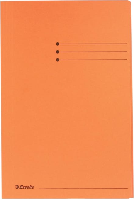 Esselte Manilla 3-klepsmap - folio - 50 stuks - Oranje