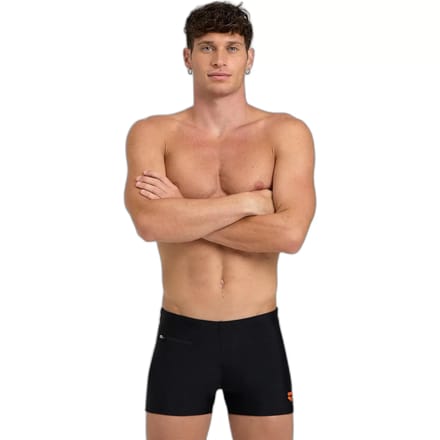 ARENA M Zip Swin Short | Black