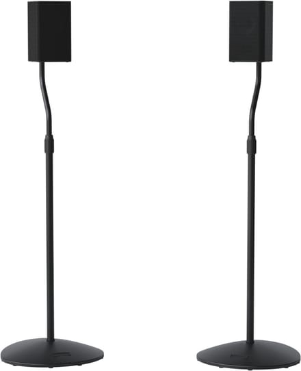 AMA® Luidspreker Standaard - Standaard - Luidsprekerstandaard - Zwart - 96.52cm