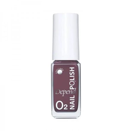 Depend Cosmetic | O2 Nail Polish | Nagellak | Paars/Bruin I nr.786 | 5ml