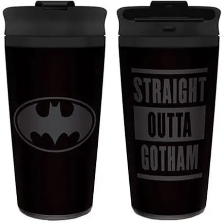 DC Comics - Batman "Straight Outta Gotham" Metalen Reisbeker
