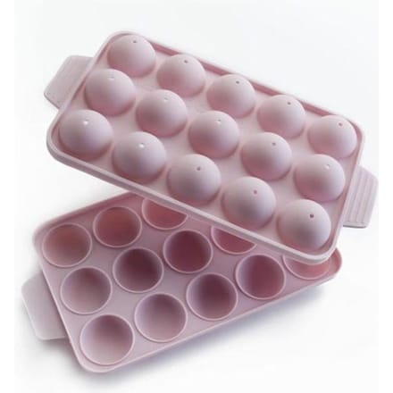 Moule pour cake pops - Ibili - 872000 - 100% silicone - 15 alvéoles - 30 bâtons inclus