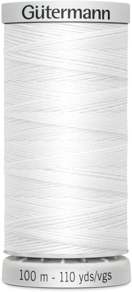 Gutermann SuperSterk 100mtr garen - naaigaren wit col 800