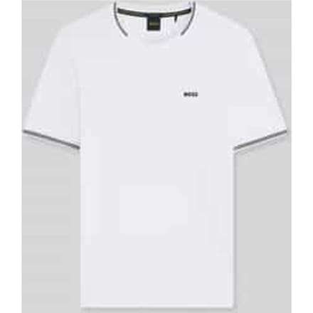 regular fit T-shirt van katoenmix model 'TAUL '