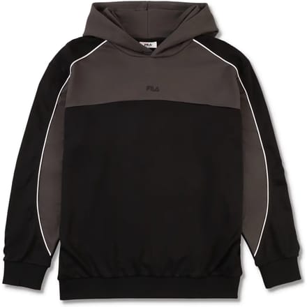 Fila Sweater Heren Rivoli Zwart-Grijs - Maat 2XL