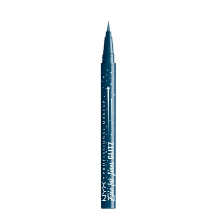 NYX Professional Make Up Epic Ink Liner Glitz Eyeliner - Intense kleur - Metallic - Denim Dazzle - 1 ST