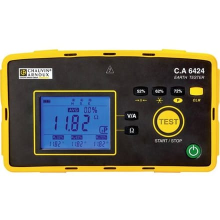 Chauvin Arnoux C.A 6424 Aardingsmeter