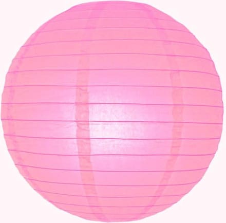 Lampion roze 75 cm