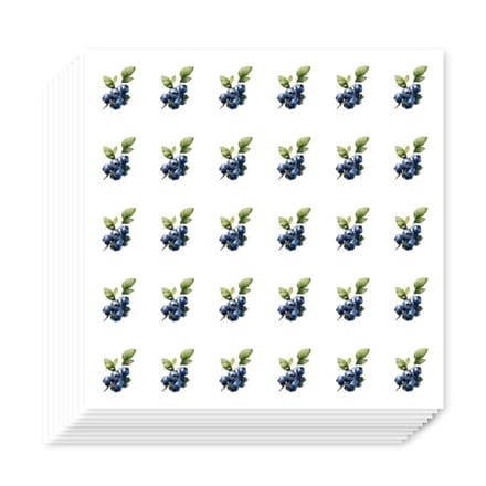 Cosensi - Schattige Fruit Stickers voor Planner en Knutselen