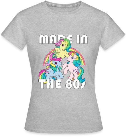 My Little Pony Retro Made In The 80's T-Shirt Dames
