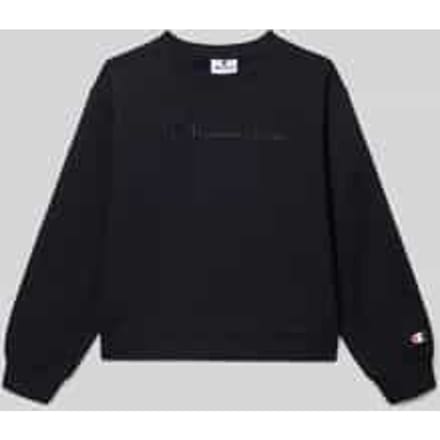 Sweatshirt met labelstitching