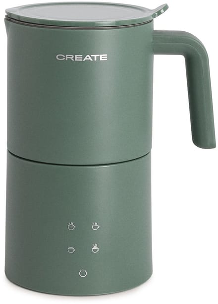 CREATE - Vaatwasserbestendige melkopschuimer en -verwarmer - Sage - MILK FROTHER STUDIO PRO
