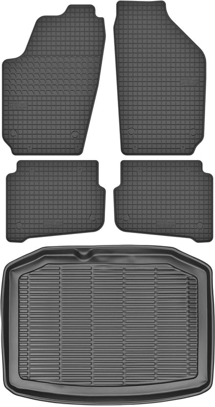 Max-Dywanik - Bagażnikmat en Automatten Set - Seat Ibiza III Hatchback - Geen Stoppers
