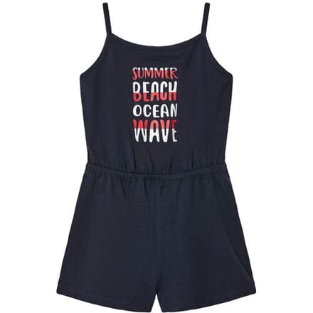LUPILU Kinder jumpsuit (Marineblauw, 98/104)