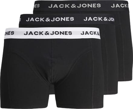 Jack & Jones Solid Trunk Boxershorts Heren (3-pack) - Maat XL