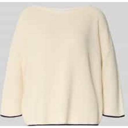 comma - female - Boxy fit trui met contrasterende details