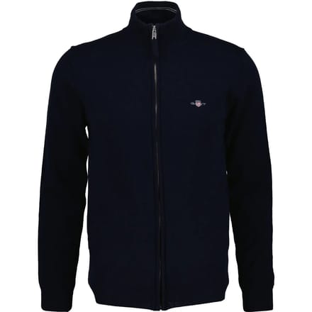 GANT Vest SUPERFINE LAMBSWOOL ZIP CARDIGAN Set van 1