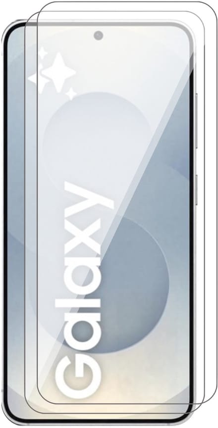 Screenprotector geschikt voor Samsung Galaxy S25 Plus - 2x Glas Screen Protector