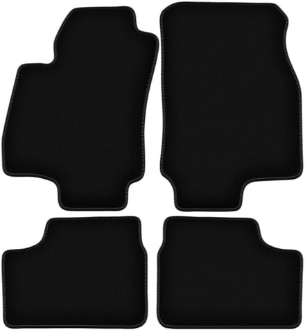 BASIC zwarte veloursmatten voor: Opel Astra G sedan, stationwagen, hatchback (1998-2009)