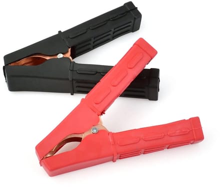 GEKO Booster klemmen - 100A - Sterke grip - Set van 2 - Rood/Zwart