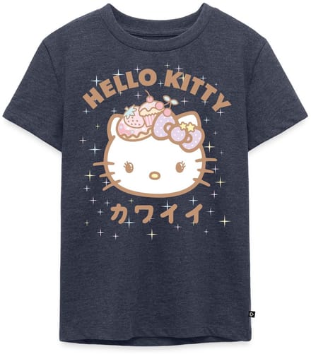 Hello Kitty Kawaii Stijlen Met Sterren Premium T Shirt Kinderen