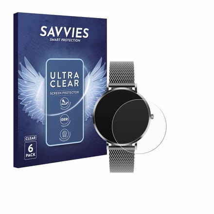 Savvies - Screenprotector voor Pireware Amory 5 - Folie Beschermfolie transparant 6 Stuks