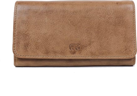 Bear Design Cow Lavato Leren Dames Portemonnee - Bruin