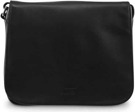 JOST Leren schoudertas Arva Crossbody Bag Black zwart
