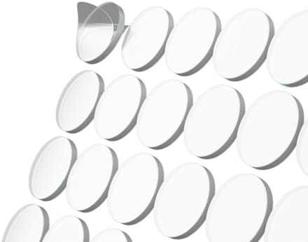 Dubbelzijdig Tape Plakkers 20mm x 2mm - 25x - TENTA Heavy Duty