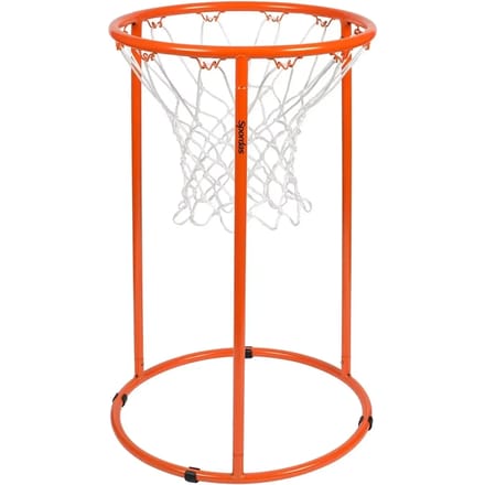 Spordas basketbalring voor kinderen - lichtgewicht en draagbaar.
