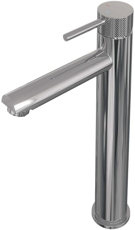Brauer Chrome Carving Verhoogde Opbouw Wastafelmengkraan Model A Chroom