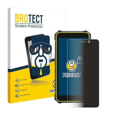 BROTECT - privacy screenprotector voor Ulefone RugKing 2 Pro - Folie Beschermfolie Blauwlichtfilter