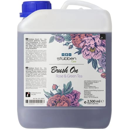 Rozen- en groene thee ontwarringsspray voor paarden Stübben Brush on