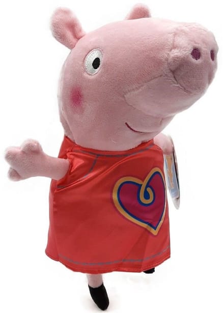 Peppa Pig (Roze Hart 31 cm)