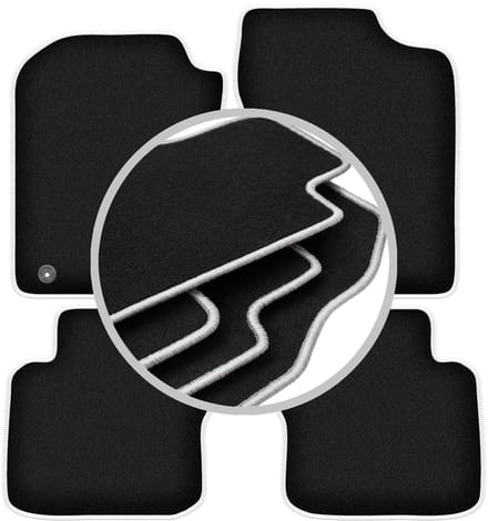 CARLUX-SILVER automatten voor: Daihatsu Cuore VII L276 hatchback (2007-)