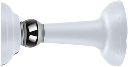 Magnetische Deurstopper - Deurhouder Deurvanger - Voorkom Deurklappen - Sterke Magneet - 10 x 5 x 5 cm - Wit