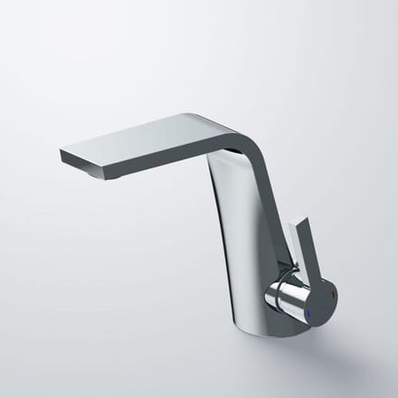 Steinberg series 260 single lever basin mixer with drain set, 260.1000.1
