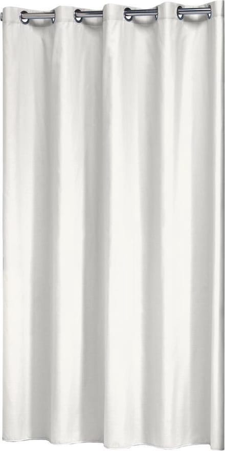 Sealskin Coloris Douchegordijn 180x200 cm - Polyester / Katoen - Wit