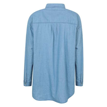 Mountain Warehouse Dames Santiago Oversized Shirt (Lichtblauw)