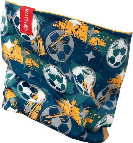 ROTH Kinder reflecterende buissjaal Fun 'Voetbal
