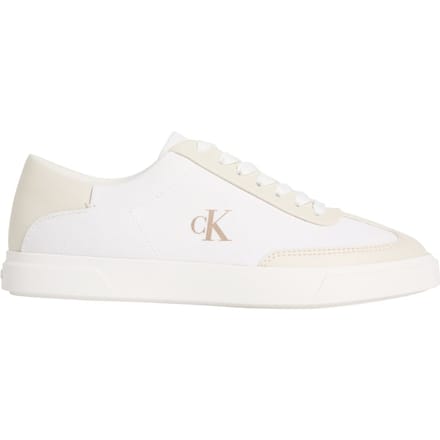 Calvin Klein Low Pro Cup Sneaker White Canvas Bright White/ecru Größe: 37 | Trainers Outlet | Damen | Weiß