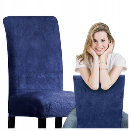 Premium Velours Stoelhoes - Universeel en Wasbaar