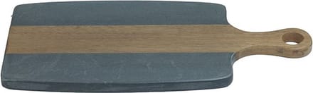 Fugurato Marmeren Snijplank - Zwart/Hout