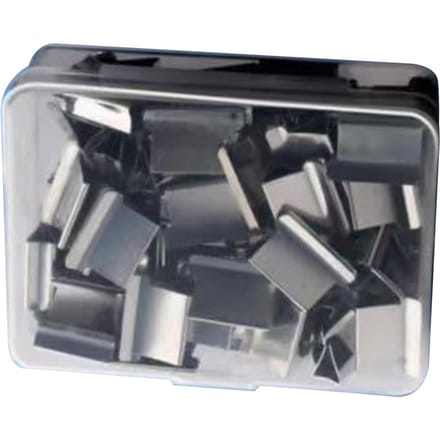 Handheld Klemduwer Navulclips Kantoorartikelen Binderduwer Dispenserclips voor het Vastzetten van Toetsbladen black