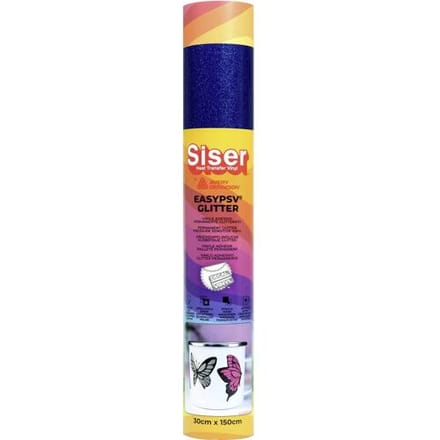 Siser selbstklebende Glitzerfolie Marine-blauw