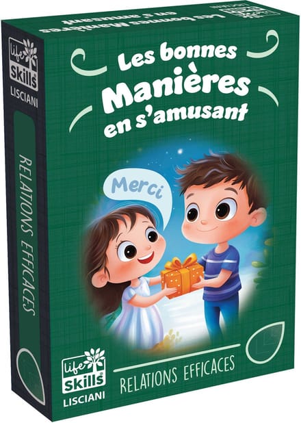 Lisciani - Life Skills - des bonnes manières - Fr