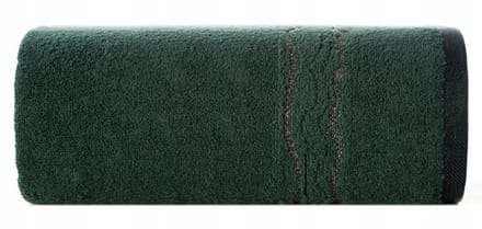 Karin Handdoek Donkergroen 30x50cm - 100% Katoen, 500 GSM