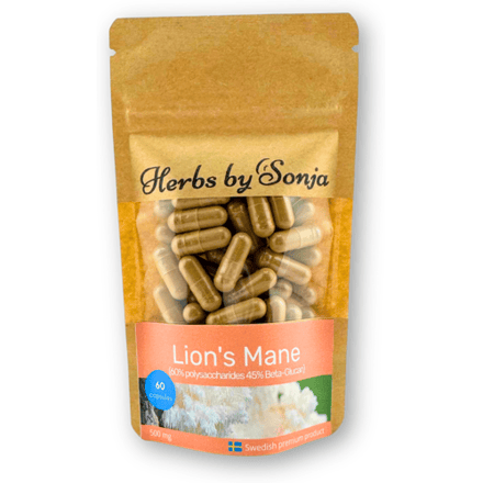 Herbs by Sonja Lion's Mane (Pruikzwam)-60 capsules