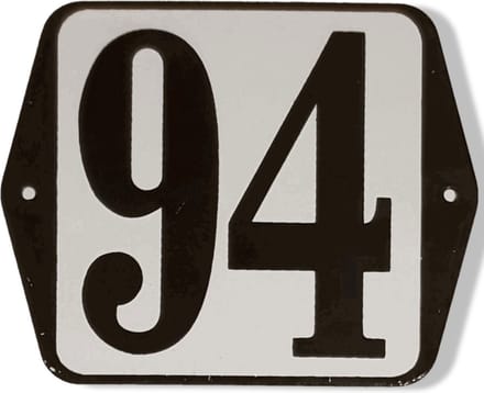 Huisnummer standaard nummer 94